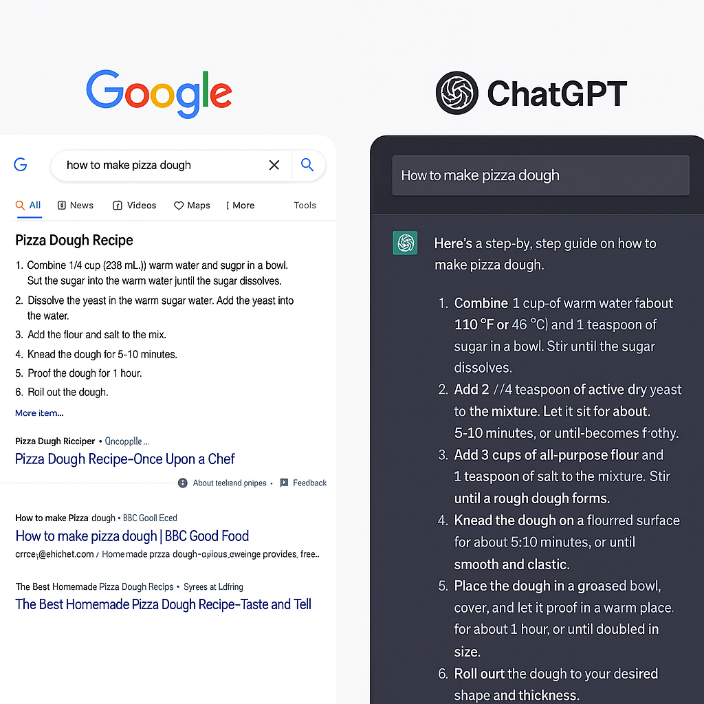 Google vs ChatGPT