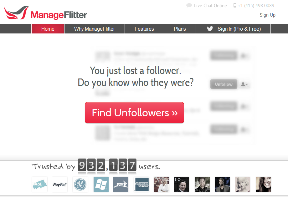 Manage Flitter
